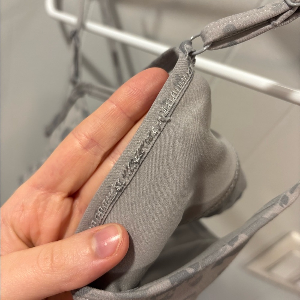 Alphalete Surface Limitless Bra - Size S, Color Pebble - Picture 6 of 6